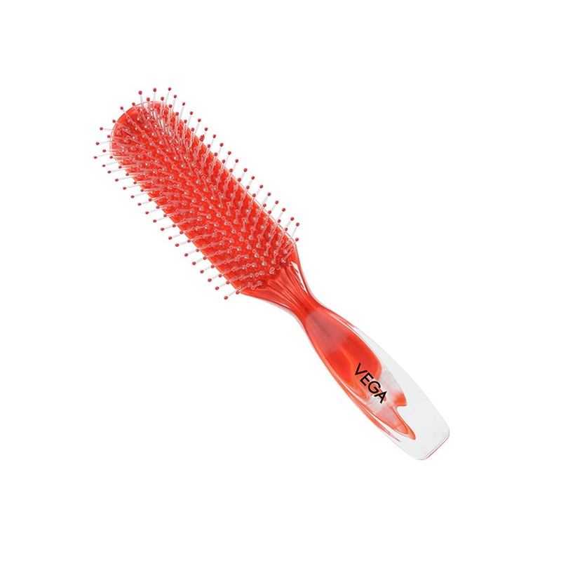 VEGA Nylon Bristles Flat Hair Brush – R4-FBS