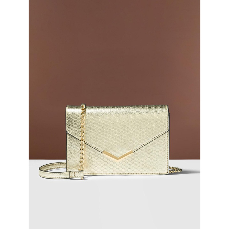 Accessorize Textured Structured Sling Bag