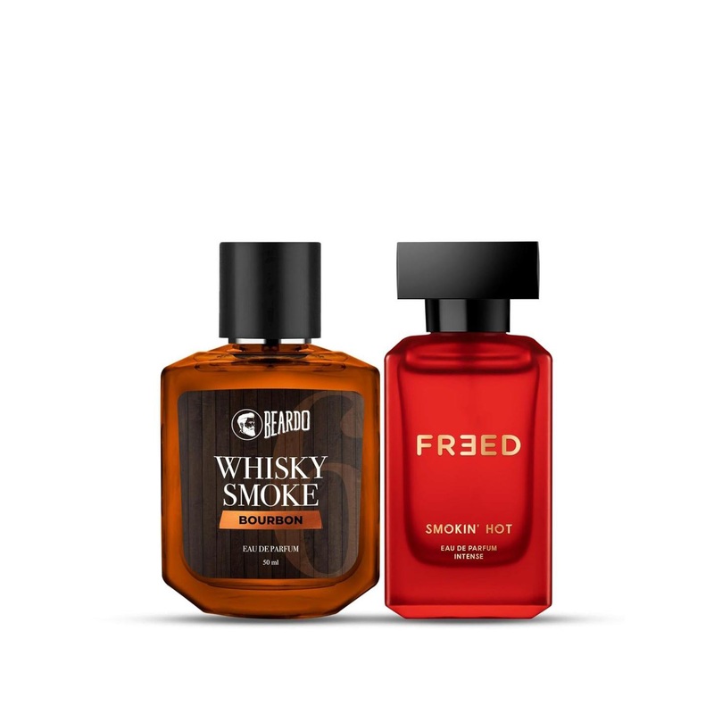 BEARDO Set of Men Whisky Smoke Bourbon 50 ml + Freed Women Smokin’ Hot EDP 80 ml