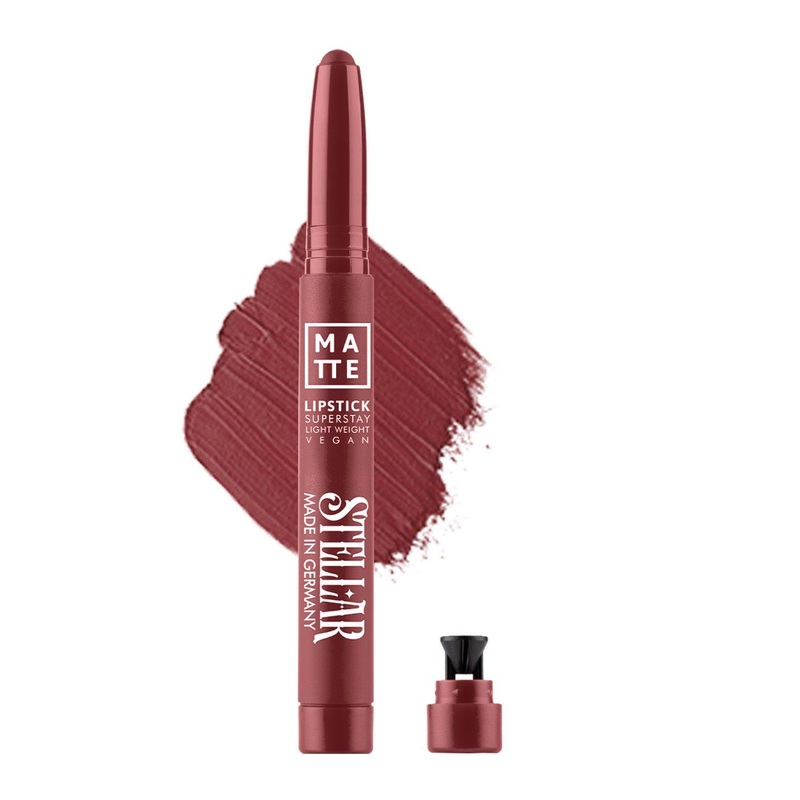 Daily Life Forever52 Stellar Matte Lipstick Crayon 1.4 g- Plum Kiss – G403