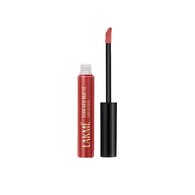 Lakme Forever Matte Lightweight & Transferproof 16Hr Liquid Lipstick 5.6ml – Coral Sense