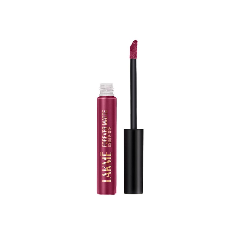 Lakme Forever Matte Lightweight & Transferproof 16Hr Liquid Lipstick 5.6ml – Red Divine