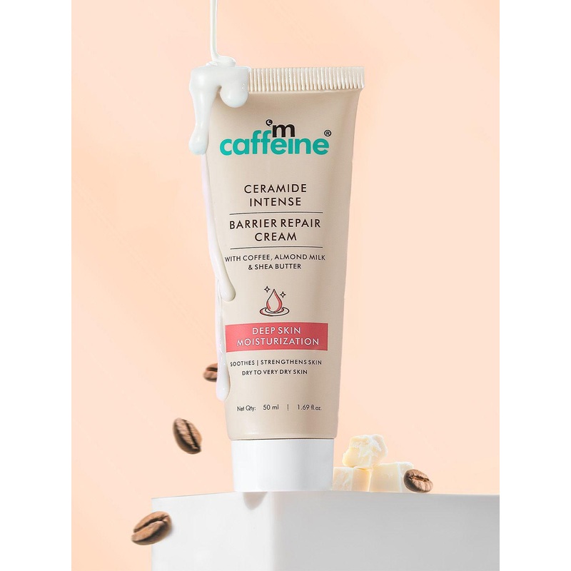MCaffeine Intense Barrier Repair Cream With Coffee & Shea Butter – 50 ml