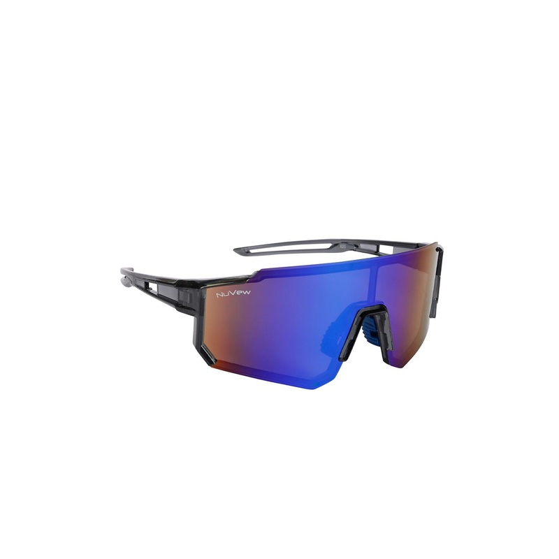 NuVew Unisex Sports Sunglasses With UV Protected Lens ES_16496-34-NW-YL491-fBLPR-GYc-SPWA