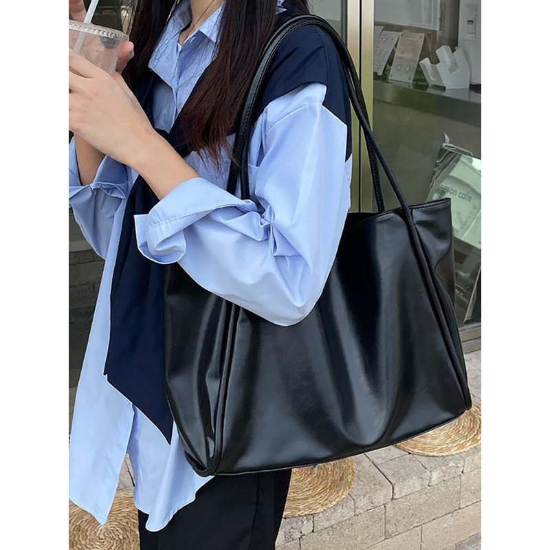 StyleCast x Revolte PU Shopper Shoulder Bag
