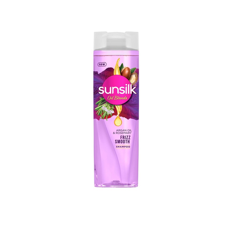 Sunsilk Oil Blends Frizz Smooth Shampoo with Argan Oil & Rosemary – 370 ml