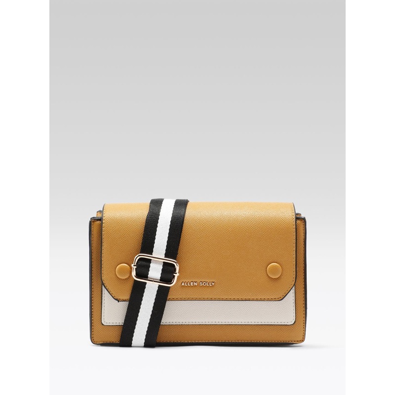 Allen Solly Colourblocked Structured Sling Bag