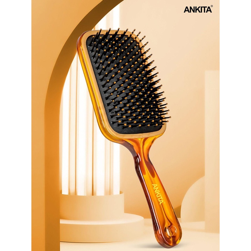 ANKITA Paddle Hair Brush With Mirror – 147 Shell