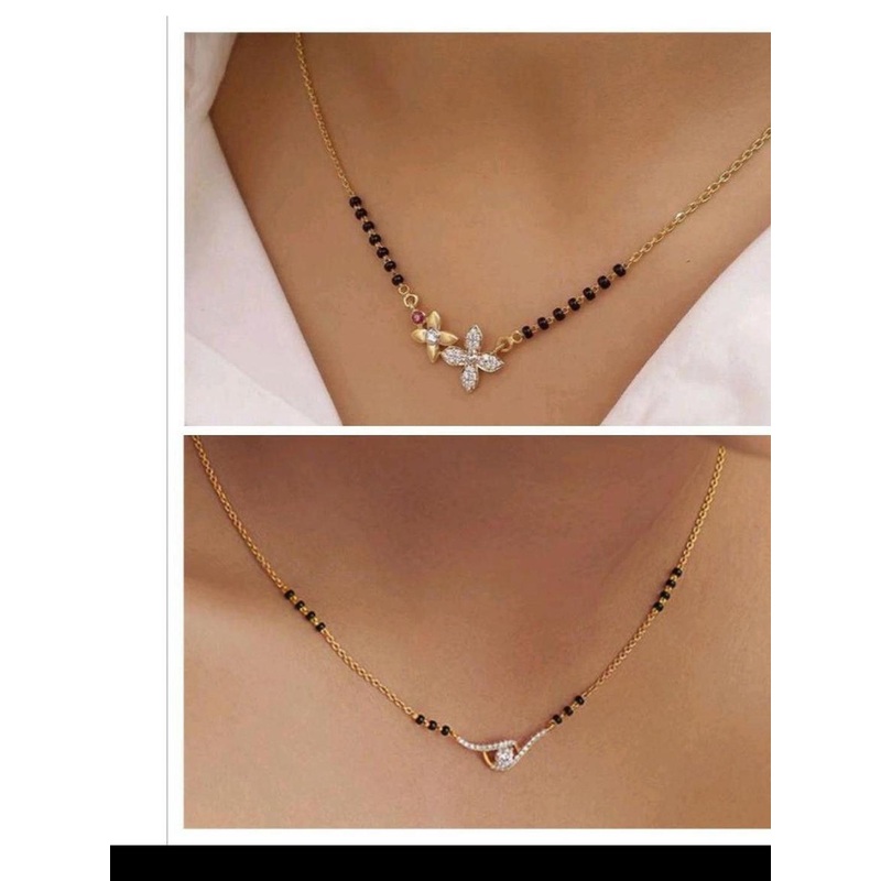 Anouk Pack of 2  Brass Mangalsutra