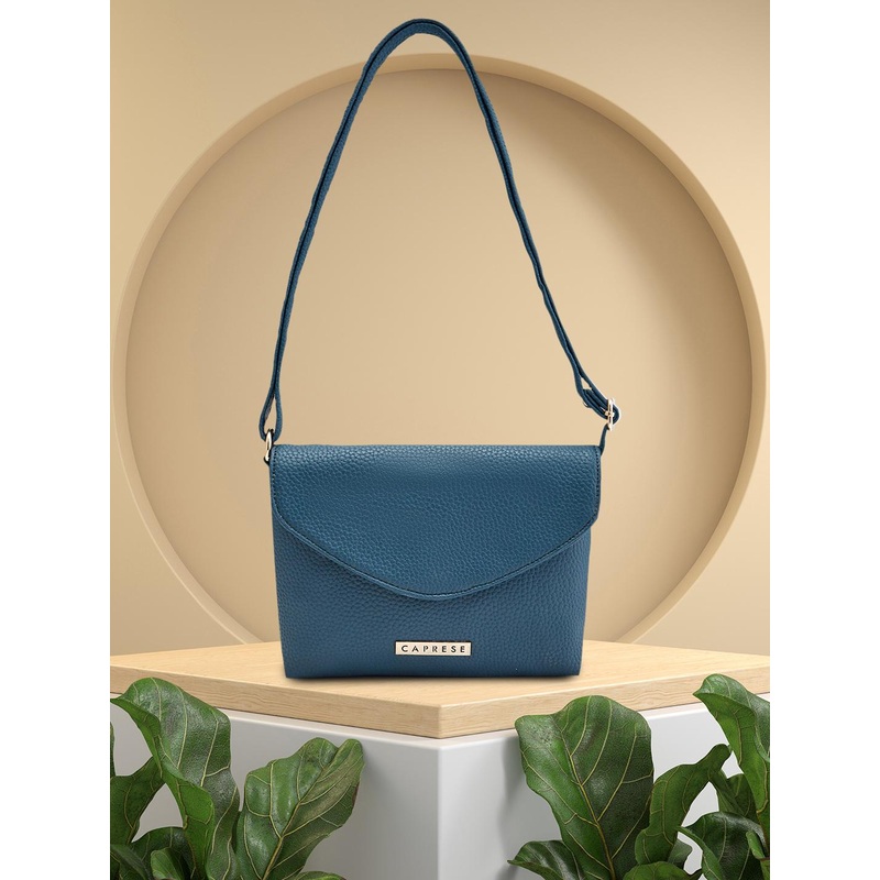 Caprese Textured Structured Sling Bag