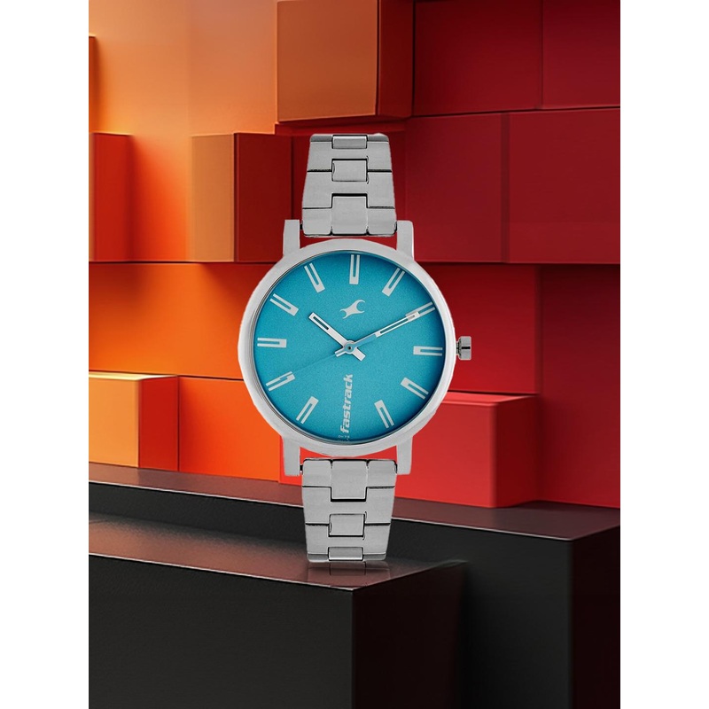 Fastrack Fundamentals Women Blue Analogue watch NL68010SM02