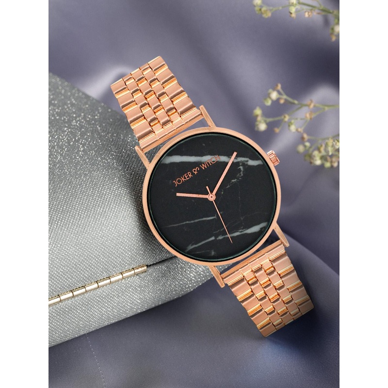 JOKER & WITCH Women Black Analogue Watch AMWW319