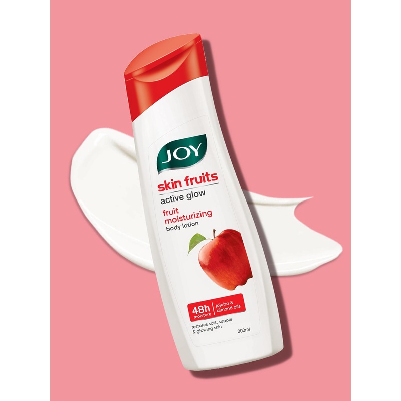 JOY Skin Fruits Body Lotion With Almond Oil, Jojoba Oil & Apple Extracts – 300ml