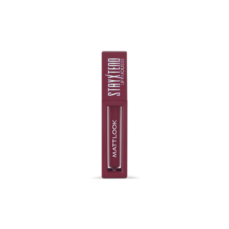 MATTLOOK Stayxtend Lip Mousse Enriched With Vitamin E 4ml – Maroon Desert 09