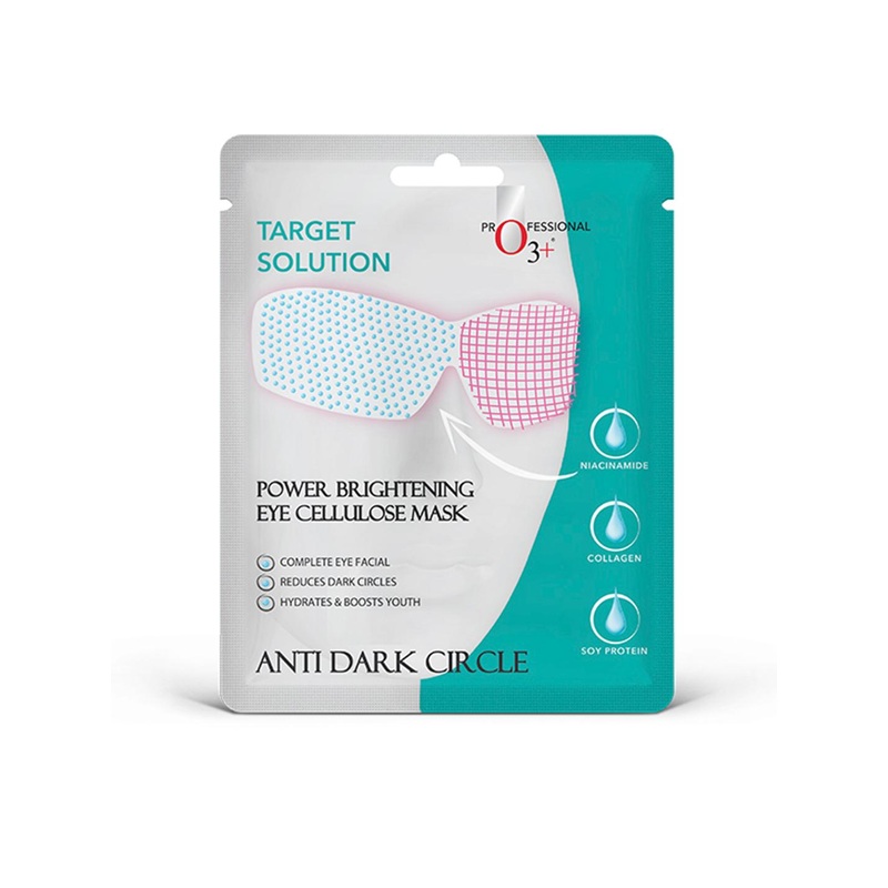 O3 Target Solution Power Brightening Eye Cellulose Mask – Anti-Dark Circle