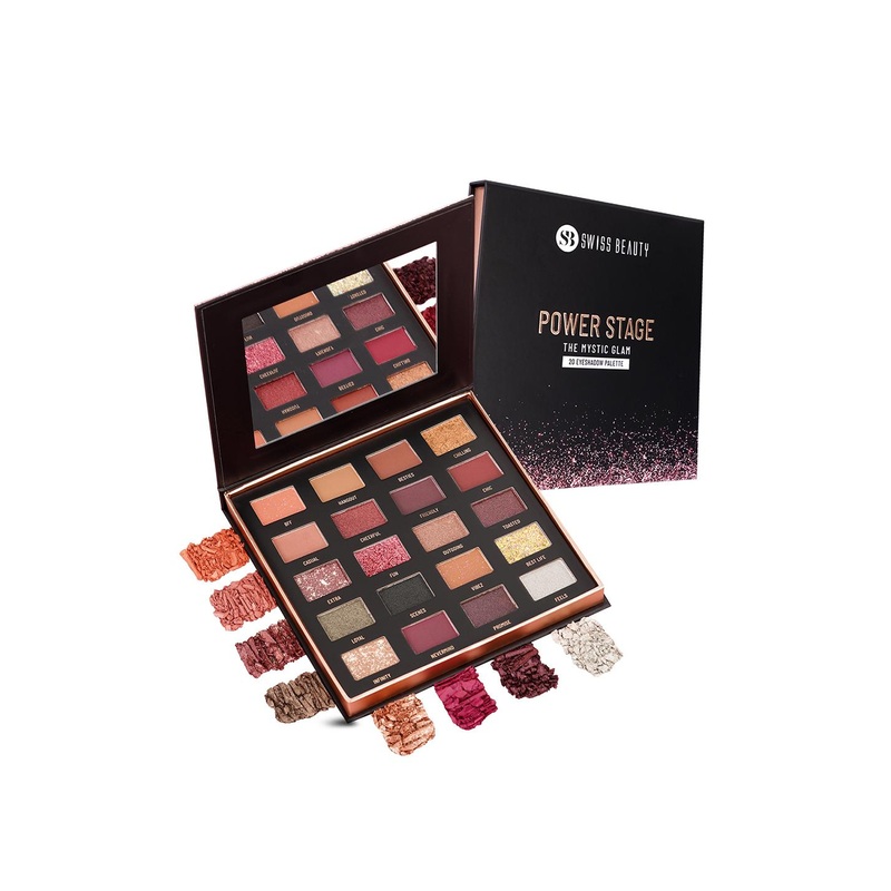 SWISS BEAUTY Power Stage Eyeshadow Palette 25 g – Royal Tribe 02
