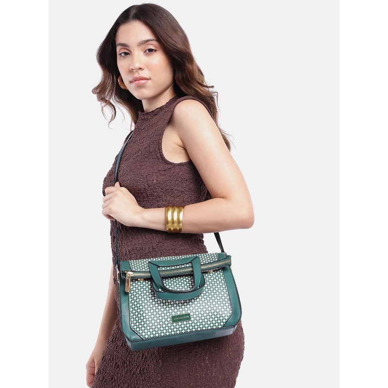 Van Heusen Printed Handheld Convertible Sling Bag