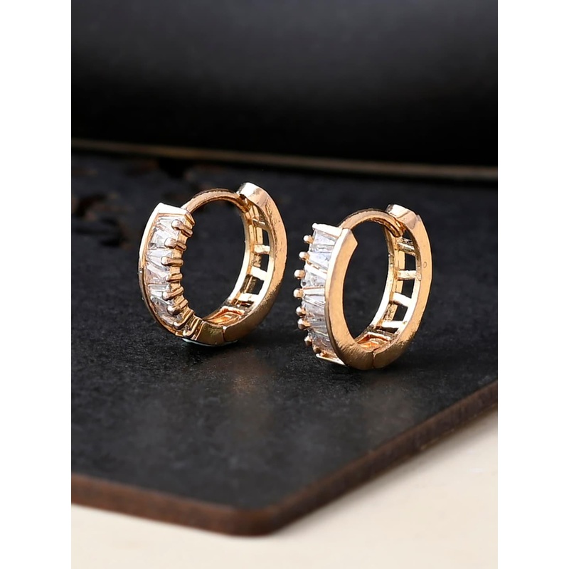 Voylla Women Contemporary Hoop Earrings