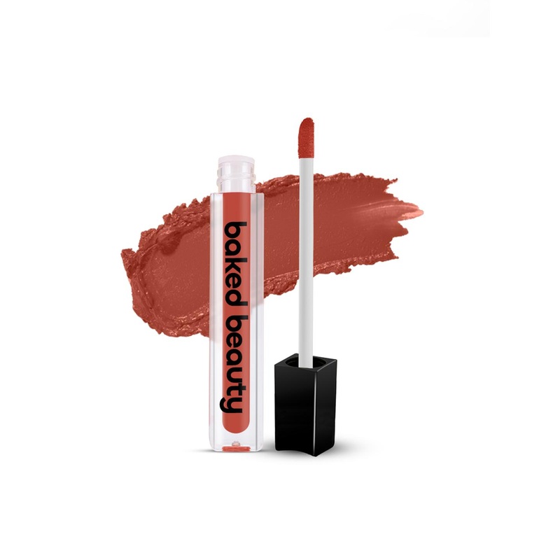 Baked Beauty Matte Finish Liquid Lipstick with Vitamin E & Jojoba Oil 4.5 ml – Seal The Deal