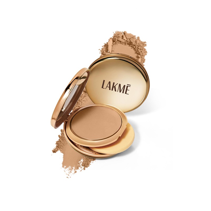 Lakme 9to5 Unreal Dual Cover Pressed Powder 2 In 1 Compact + Foundation 9g – 20 Nude