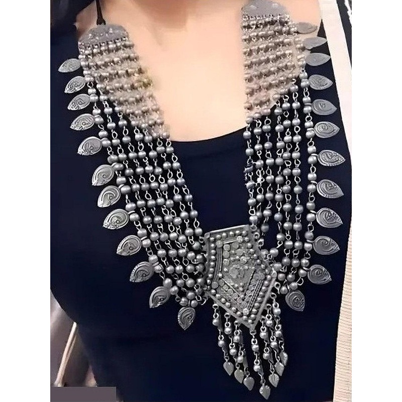 Sangria Beaded Layered Necklace