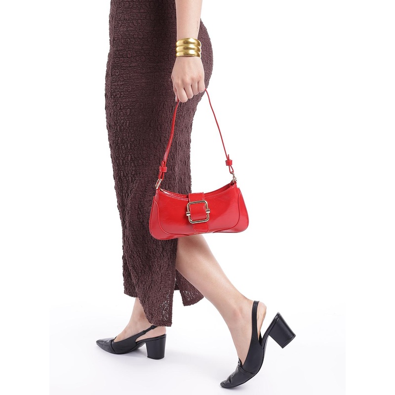 Van Heusen Buckle Detailing Baguette