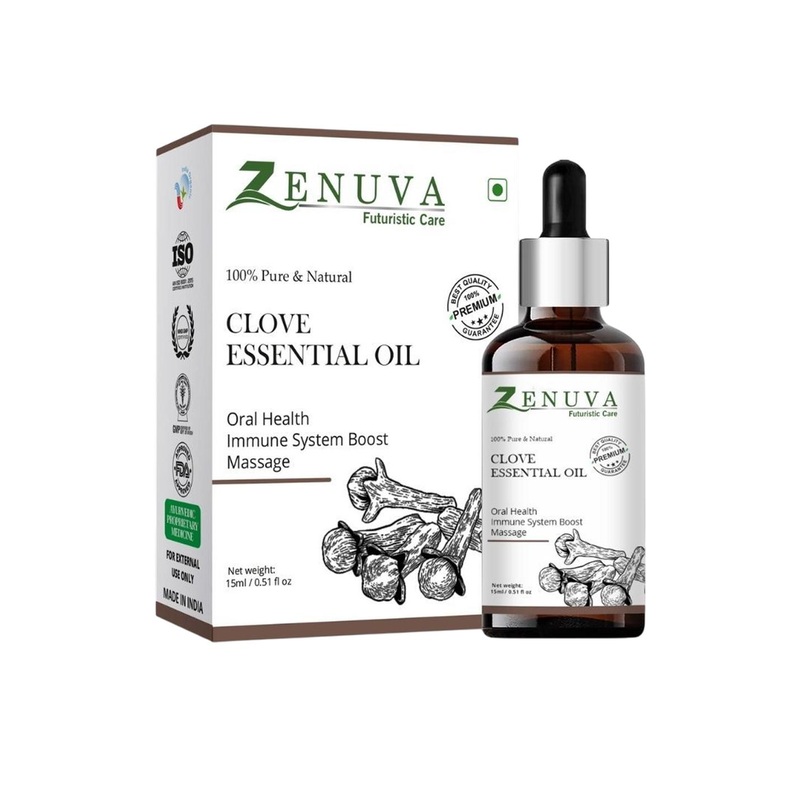 Zenuva Natural Clove Essential Oil -15 ml