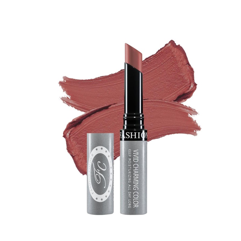 Fashion Colour Kiss Lip Vivid Charming Color No Transfer Lipstick – Caramel 79