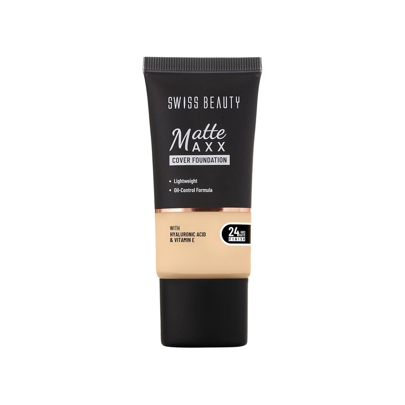 SWISS BEAUTY Matte Maxx Cover Foundation – 30g – Light Warm (03)
