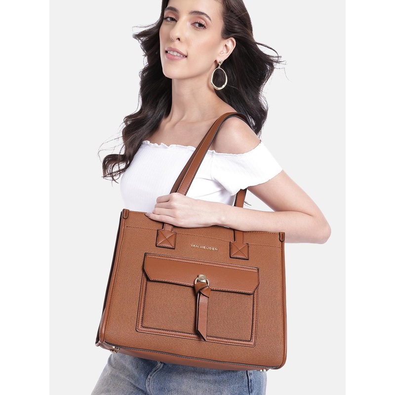 Van Heusen Textured Shoulder Bag