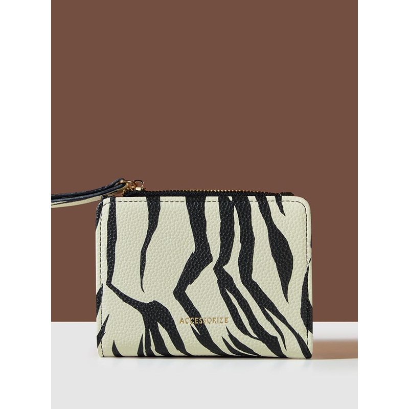 Accessorize Women Zebra Print Wallet