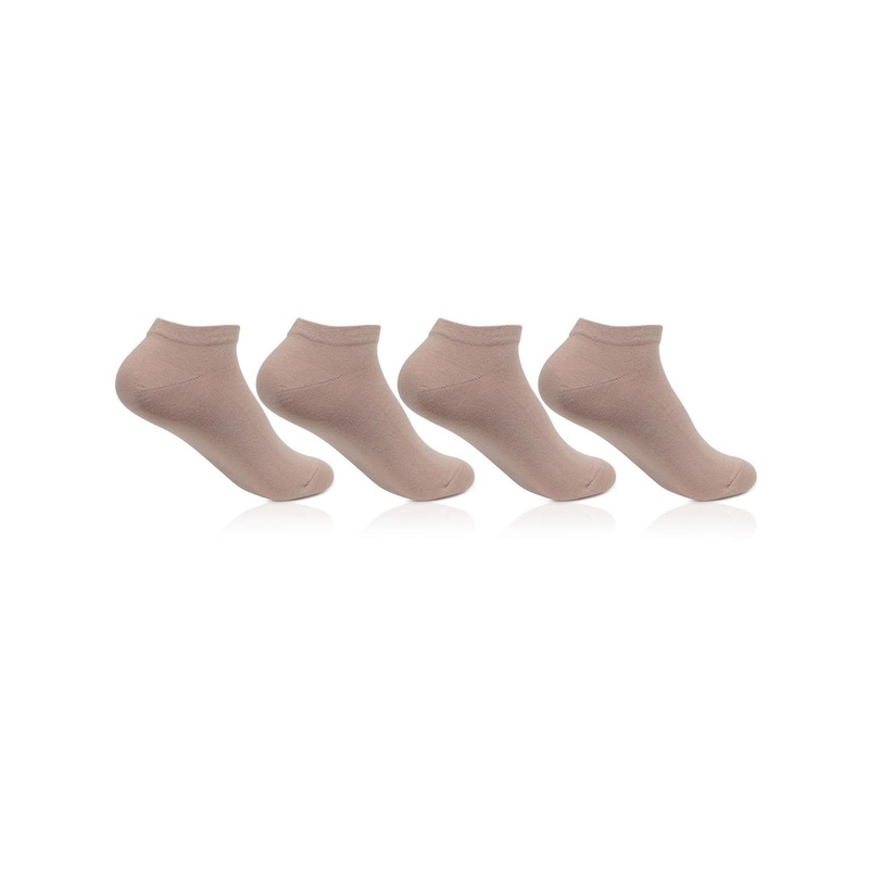 Bonjour Women Pack of 4 Ankle-Length Socks