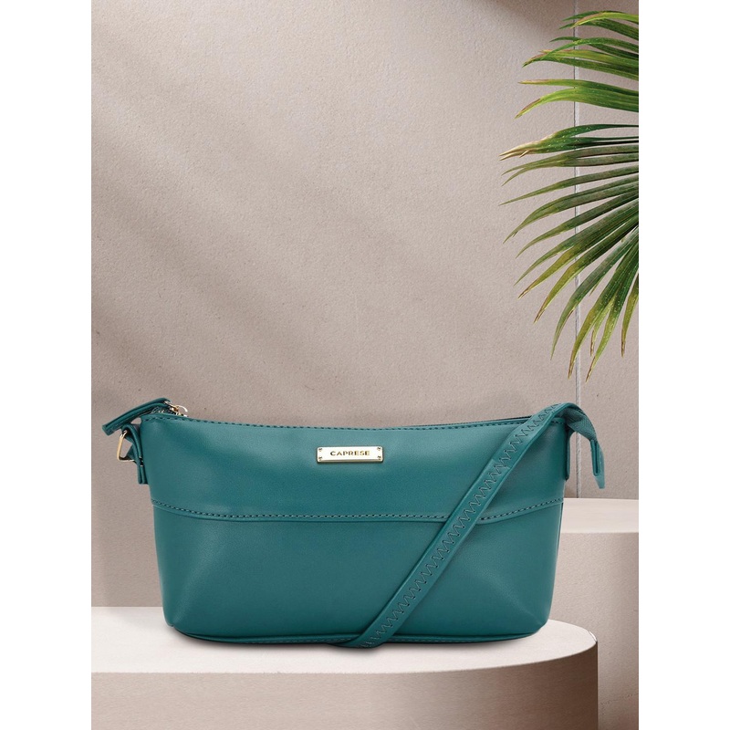 Caprese Clairice Women Teal Small Sling Bag