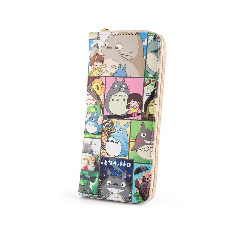 COMICSENSE Women My Neighbour Totoro Anime Forest Spirit Printed Zip Around Wallet