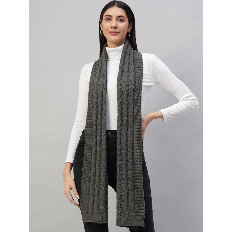 HANDICRAFT PALACE Women Woollen Self Design Scarf