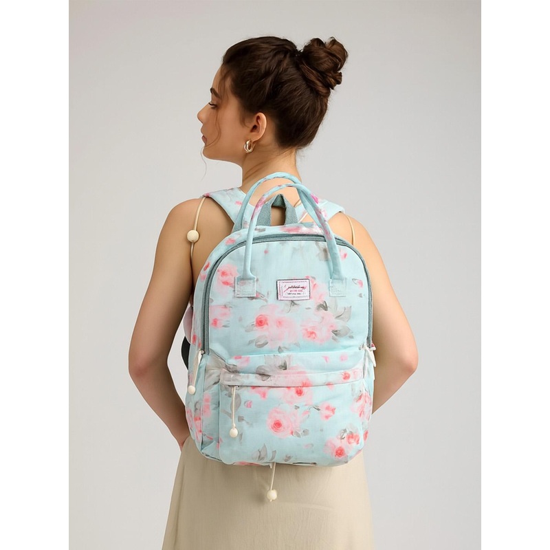 Lino Perros Women Floral Print Backpack
