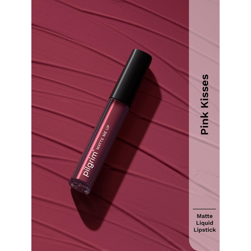 Pilgrim Matte Me Up Long Lasting Liquid Matte Lipstick – 9g – Pink Kisses 07