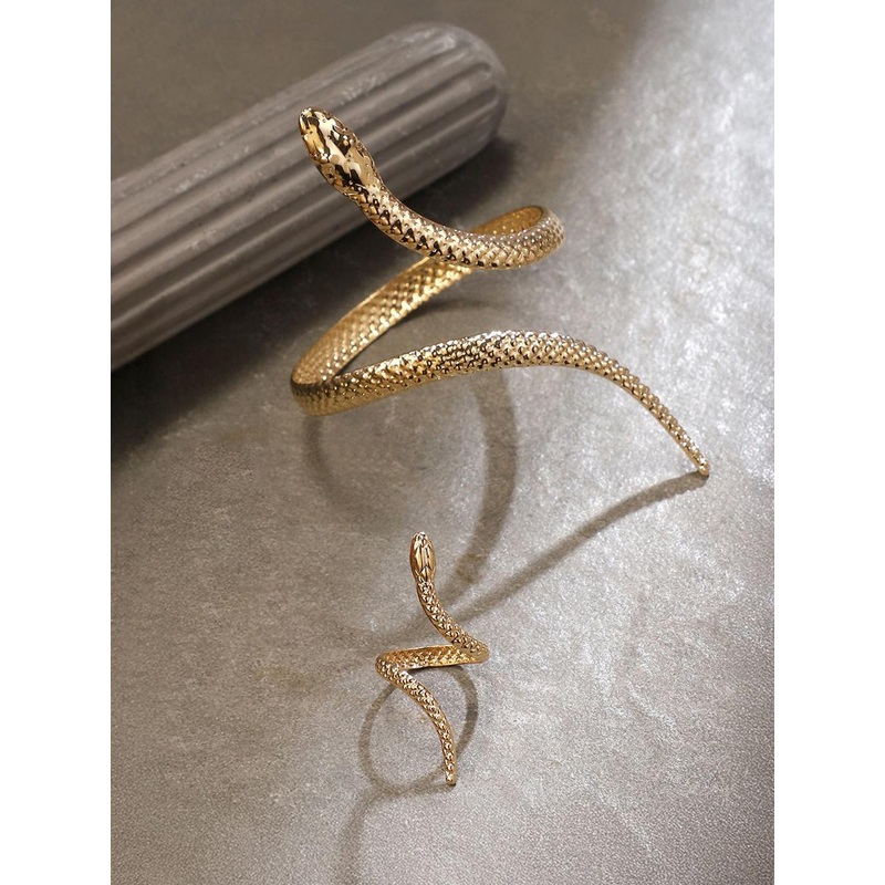 SOHI Gold-Plated Jewellery Set