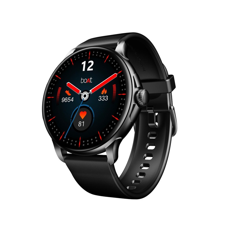 boAt Lunar Oasis Smartwatch with TBT Navigation QR Tray Emergency SOS 1.43\
