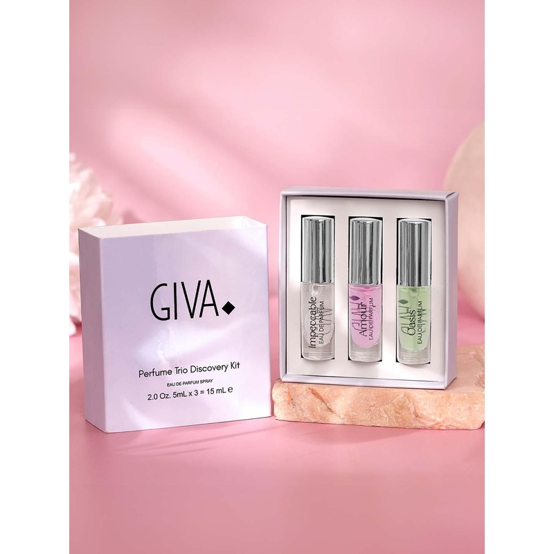 GIVA Women Set Of 3 Classic Essence Long Lasting Eau De Parfum – 15ml