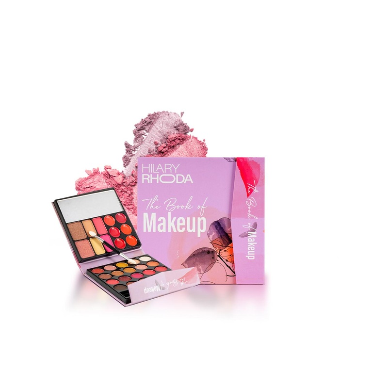 Hilary Rhoda Eyeshadow With Highlighters, Blushes & Contours The Book of Makeup – Shade 01