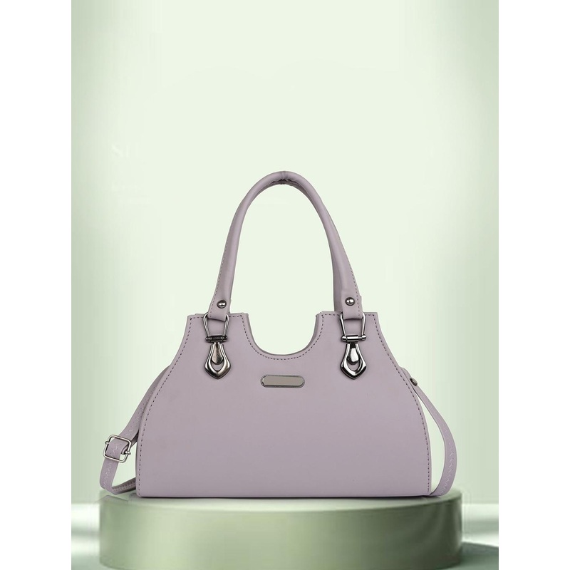 LADY QUINTON Textured PU Bucket Handheld Bag