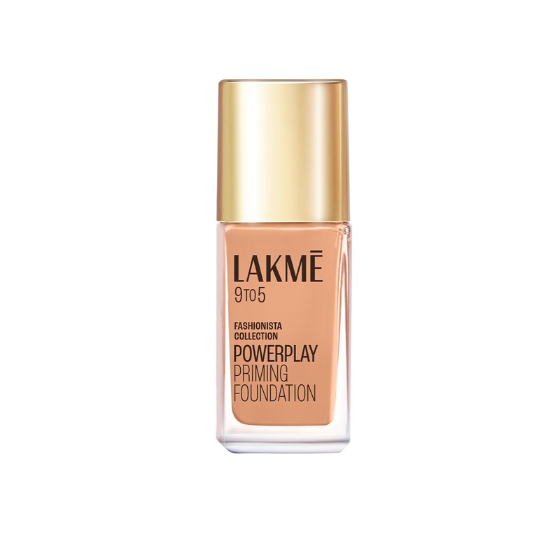 Lakme 9to5 Powerplay Priming Foundation With Built In Primer & SPF20 25ml – Neutral Honey