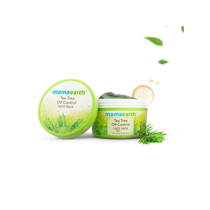 Mamaearth Tea Tree Oil Control Face Pack With Tea Tree & Salicylic Acid- 200 g