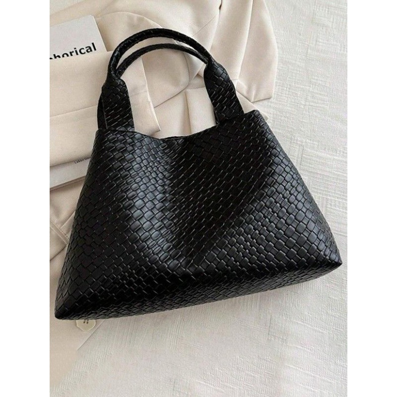 StyleCast Structured Handheld Bag with Tasselled