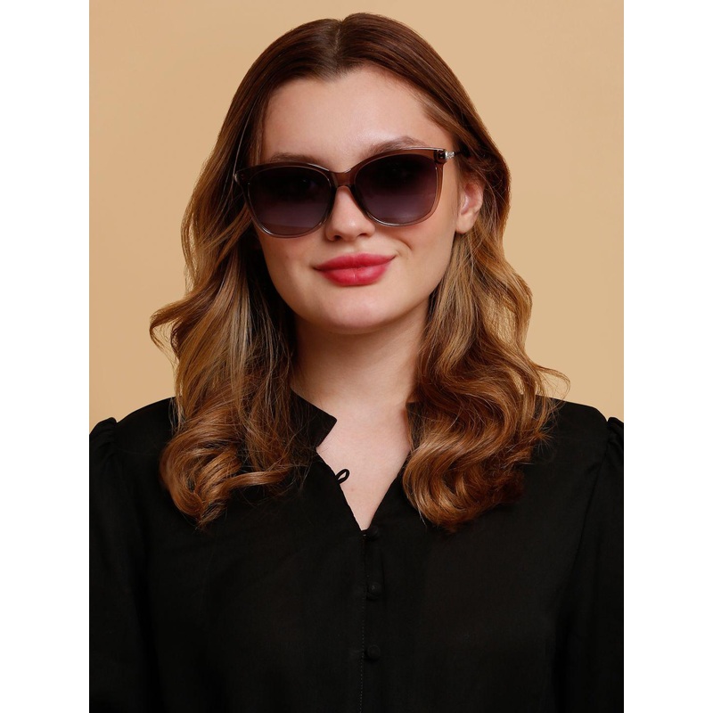 SUNNIES Women Cateye Sunglasses With Polarised Lens SNS-11717-C026