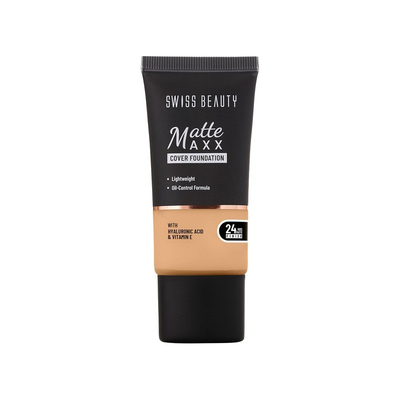 SWISS BEAUTY Matte Maxx Cover Foundation – 30g – Medium Warm (04)