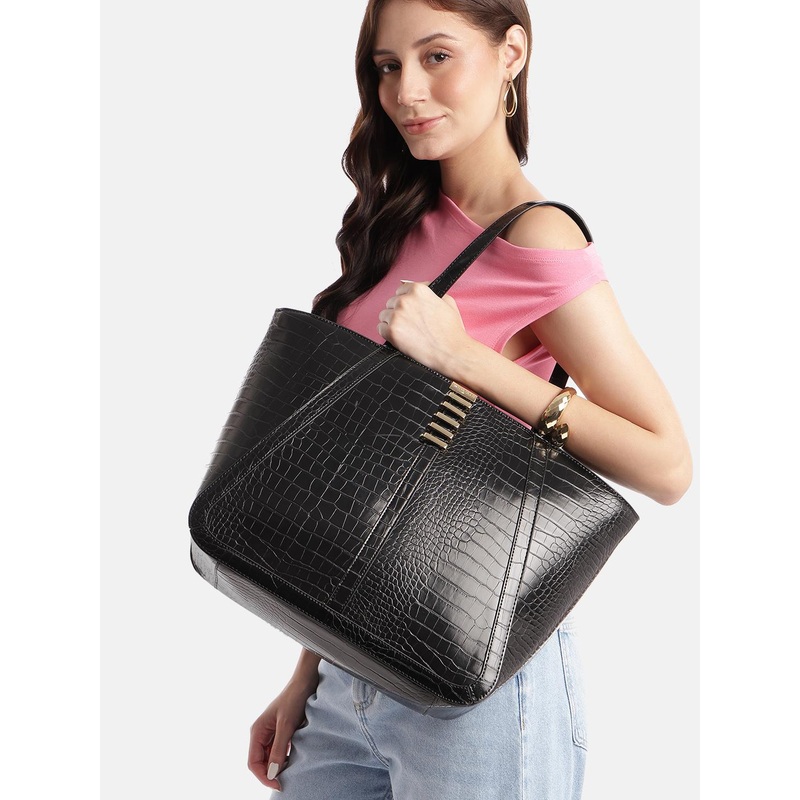 Van Heusen Animal Textured Structured Tote Bag