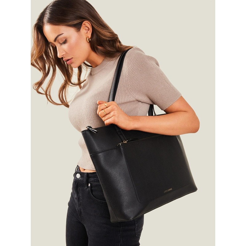 Accessorize Women Front Pocket Tote Bag
