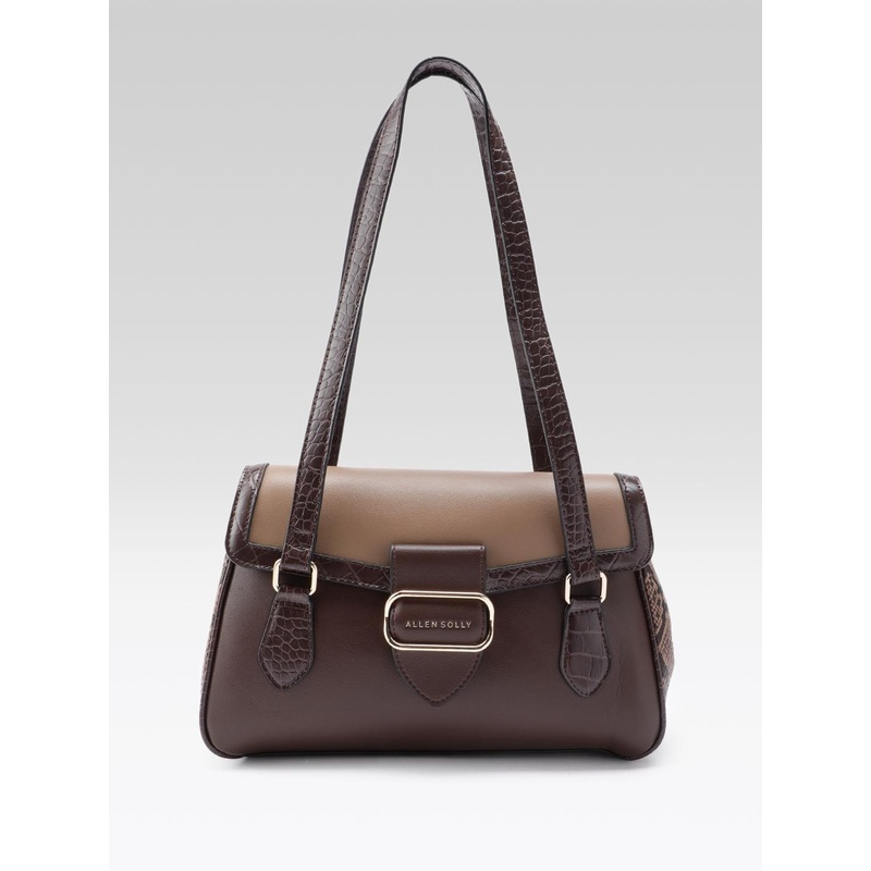Allen Solly Animal Printed Structured Shoulder Bag
